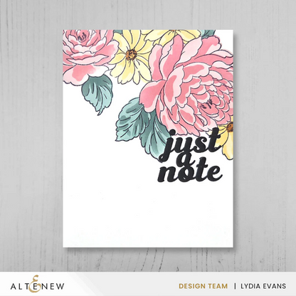 Cascading Flowers Stamp Set 