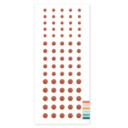 Enamel Dots: Cayenne