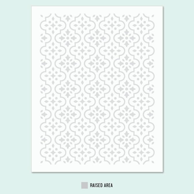 Charming Embossing Folder