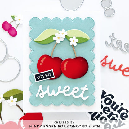 Cherry Nice Embossing Folder