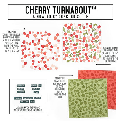 Cherry Turnabout™ Stamp Set