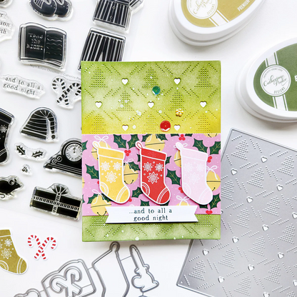 Christmas Embroidery Cover Plate Die