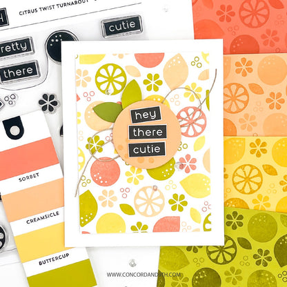 Citrus Twist Turnabout™ Stamp Set