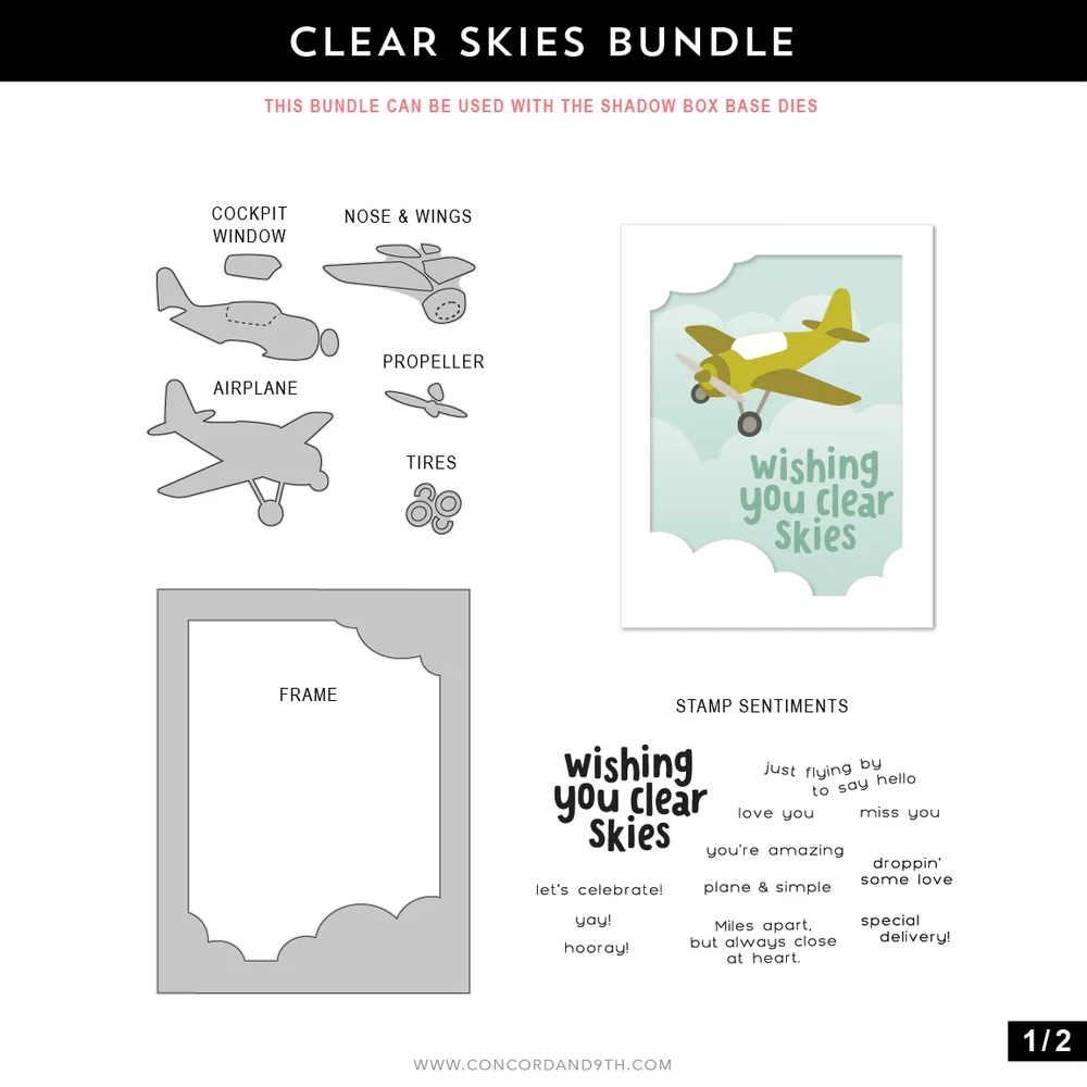 Clear Skies Stencil