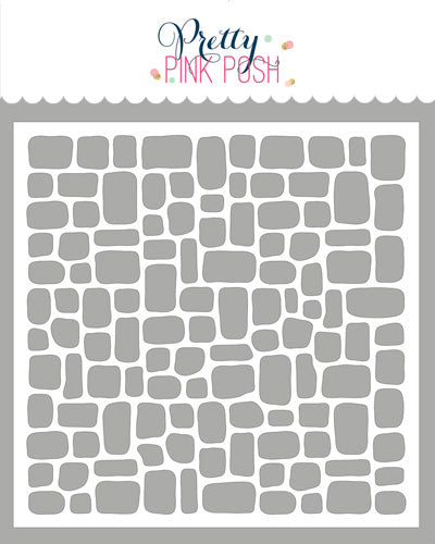 Cobblestone Stencil