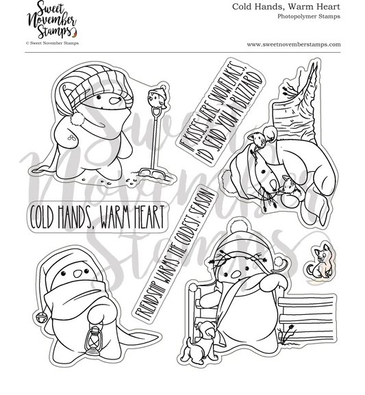 Cold Hands, Warm Heart Stamp Set