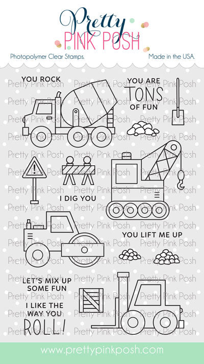 Construction Additions Stamp Set