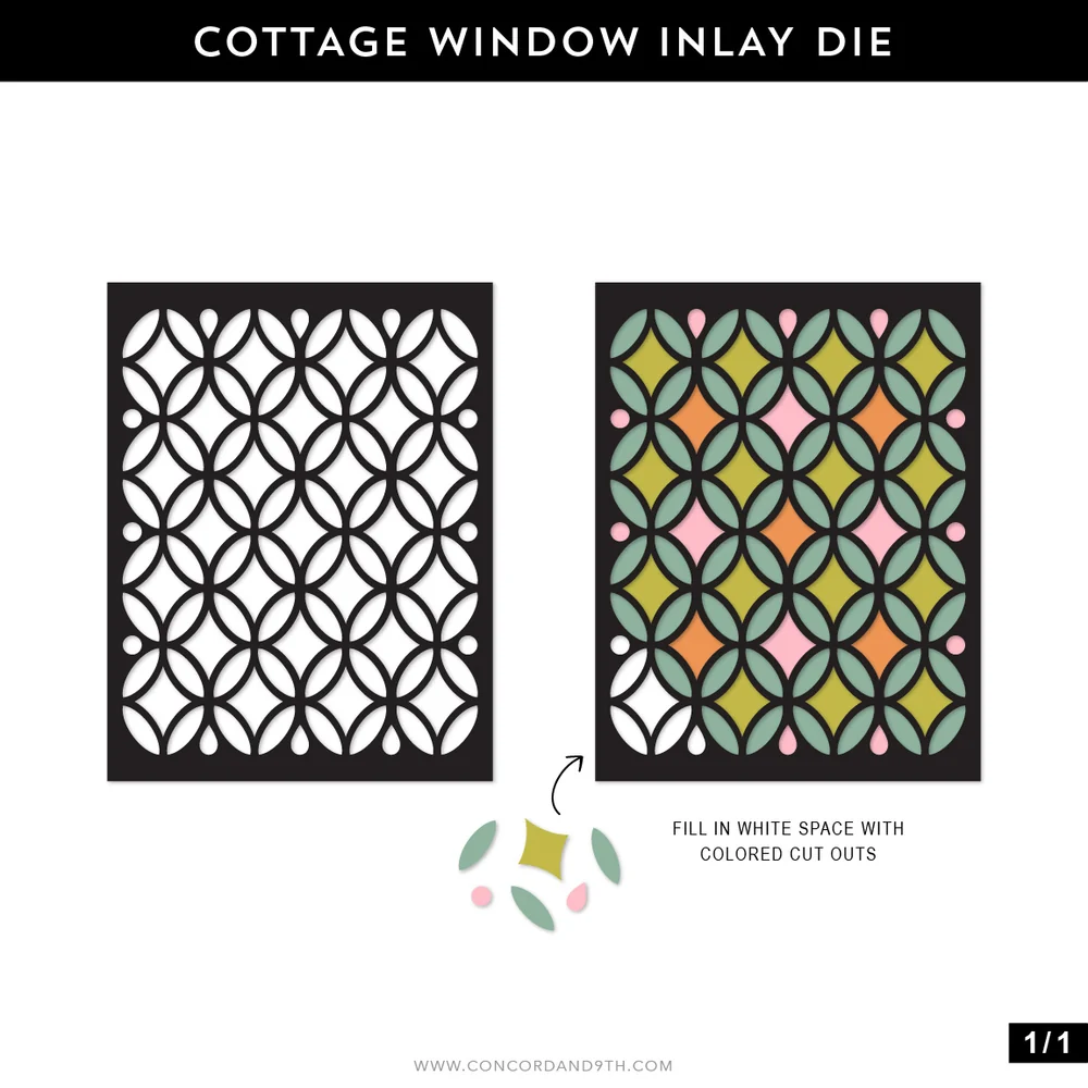 Cottage Window Inlay Die