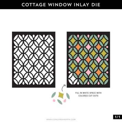 Cottage Window Inlay Die