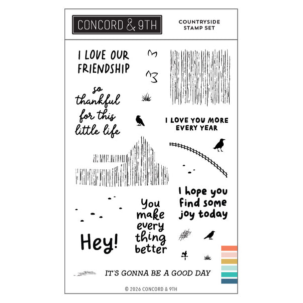 Countryside Stamp Set