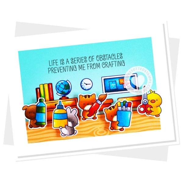 Cute But Crafty Stamp Set