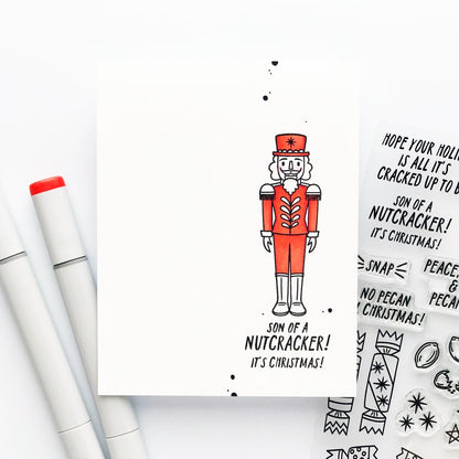 A Little Nuts Stamp & Cut