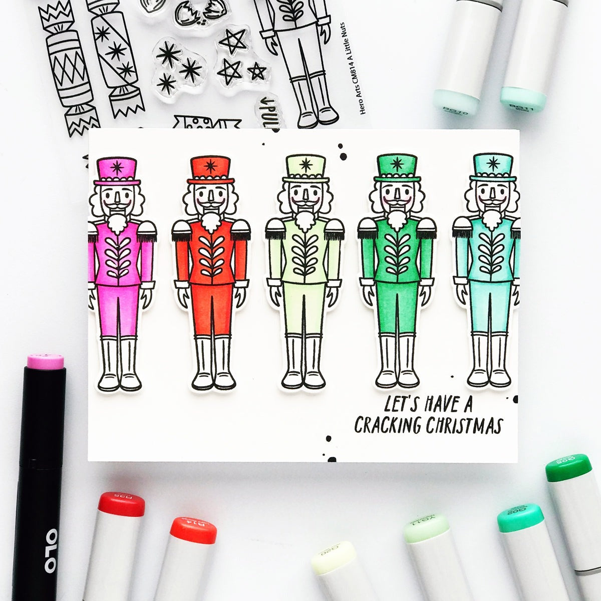 A Little Nuts Stamp & Cut