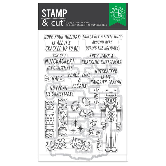 A Little Nuts Stamp & Cut