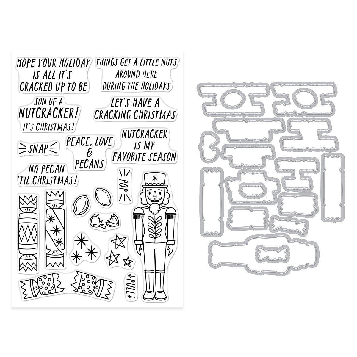 A Little Nuts Stamp & Cut