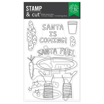 Santa Fuel Stamp & Cut Set
