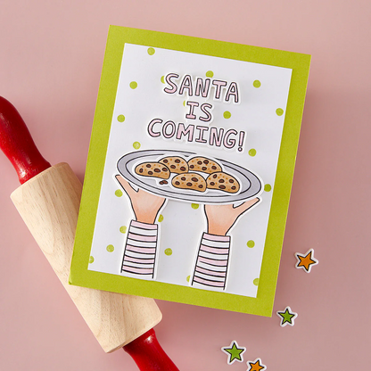 Santa Fuel Stamp & Cut Set
