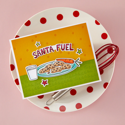 Santa Fuel Stamp & Cut Set