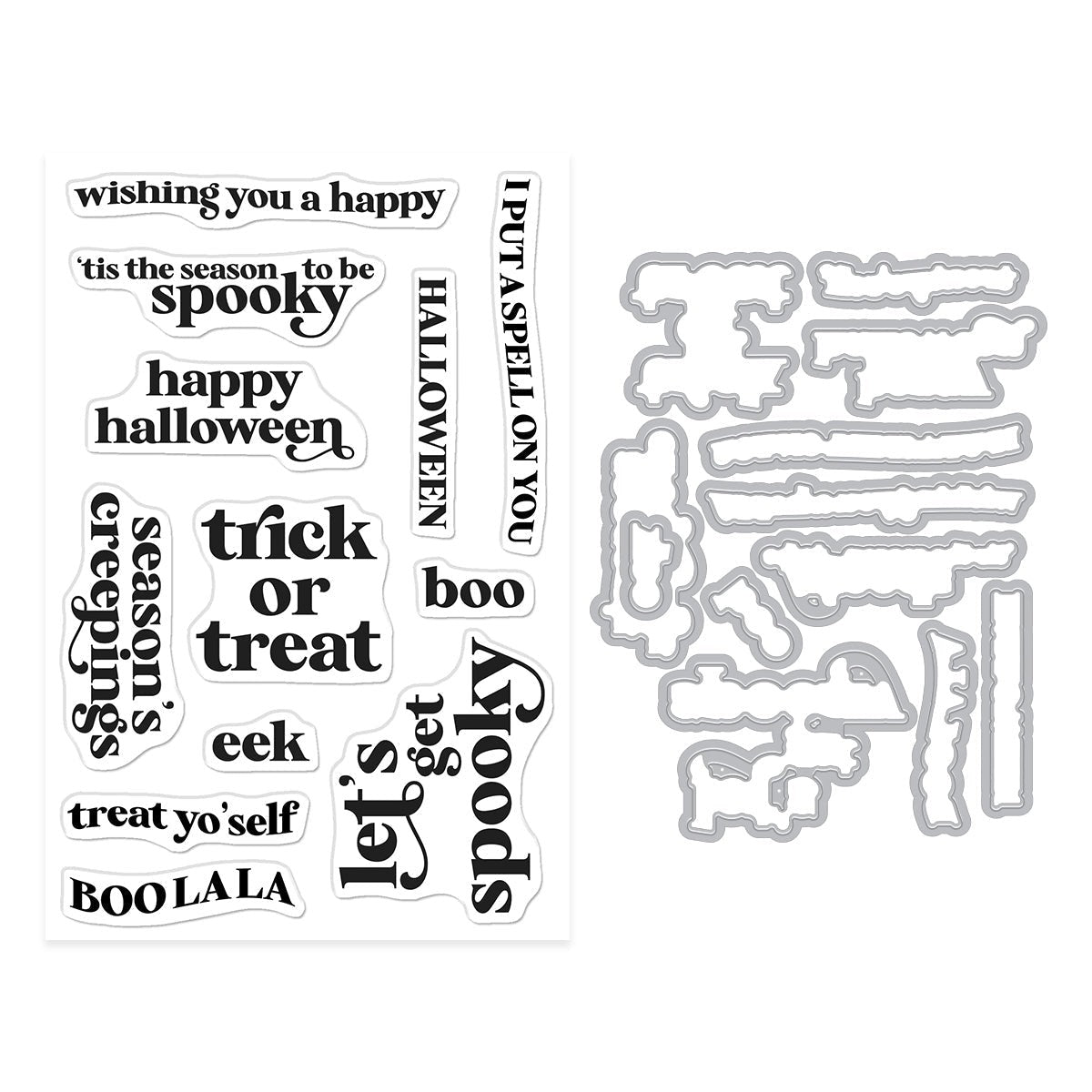 Season’s Creepings Stamp & Cut