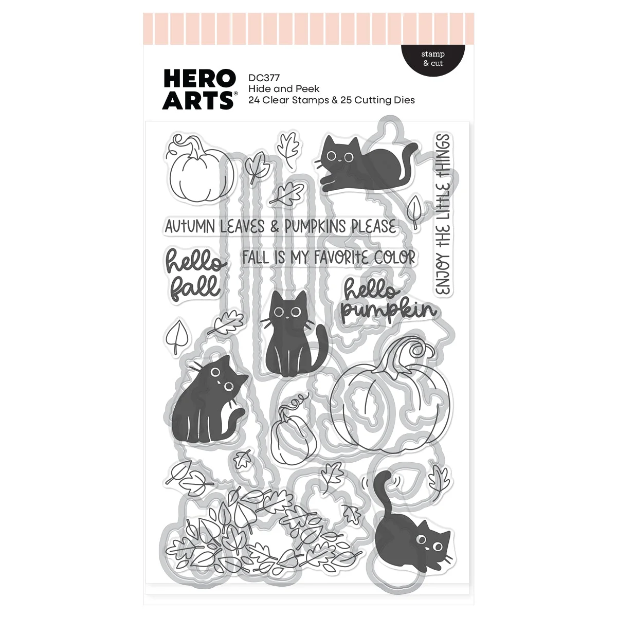 Hide and Peek Stamp & Cut 
