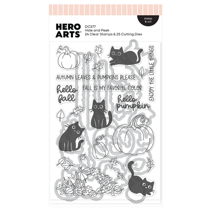 Hide and Peek Stamp & Cut 