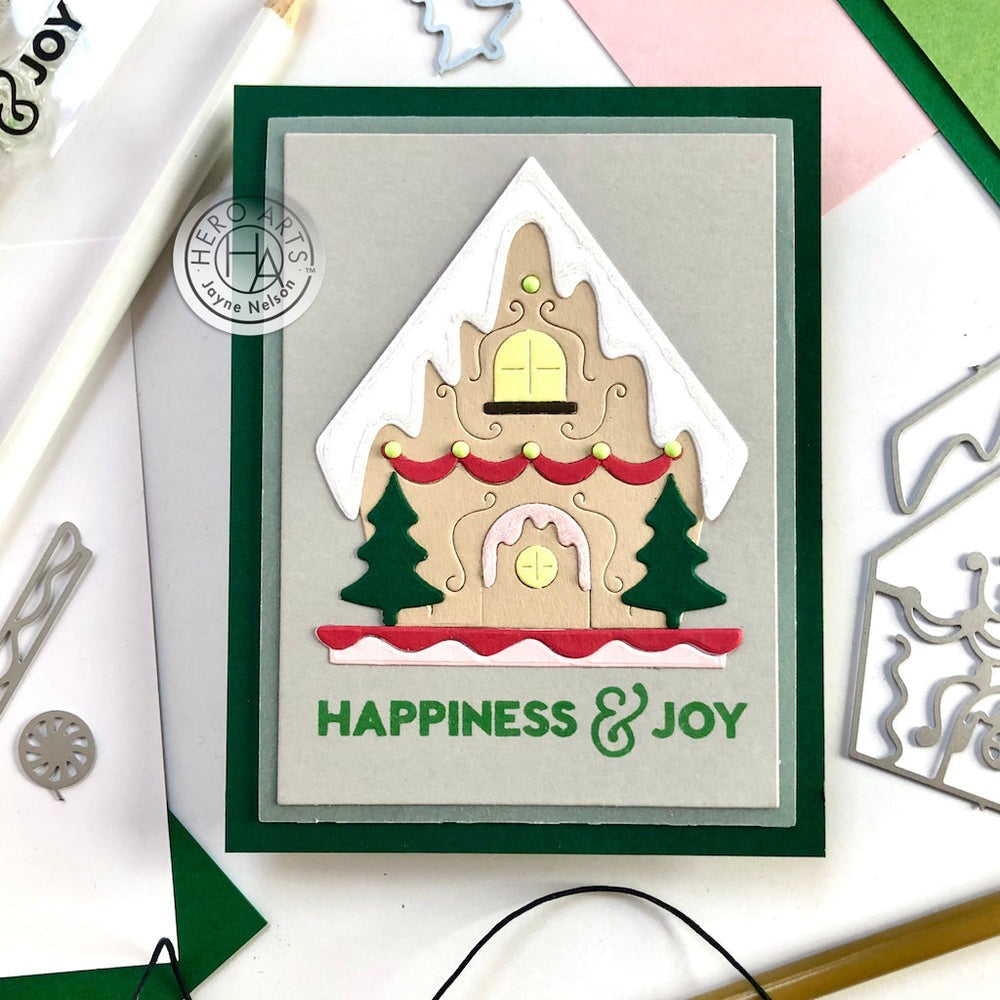 Gingerbread House Fancy Die