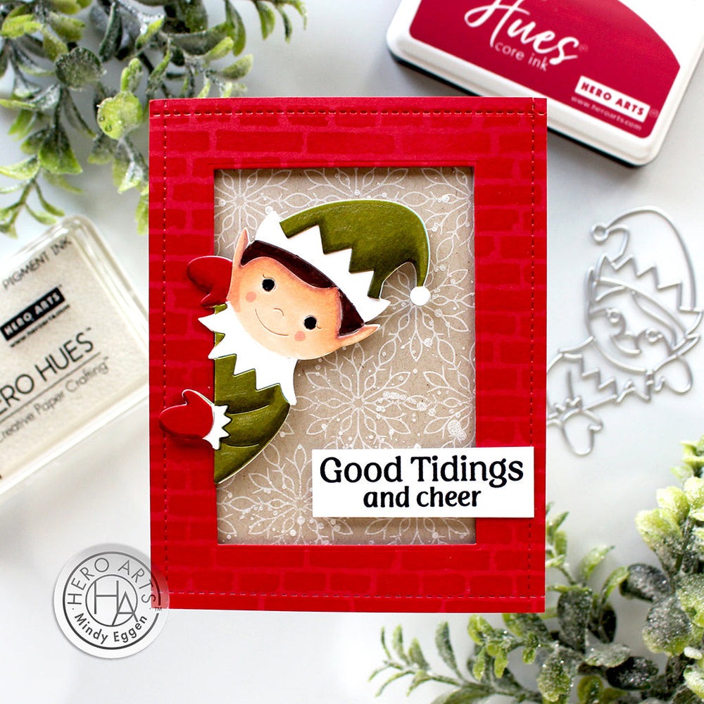 Peeking Elf Fancy Die