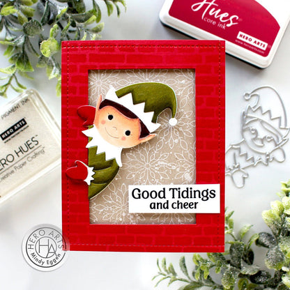 Peeking Elf Fancy Die