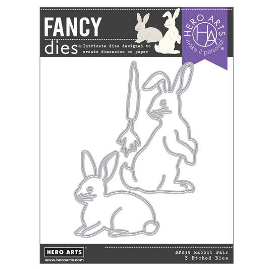 Rabbit Pair Fancy Dies