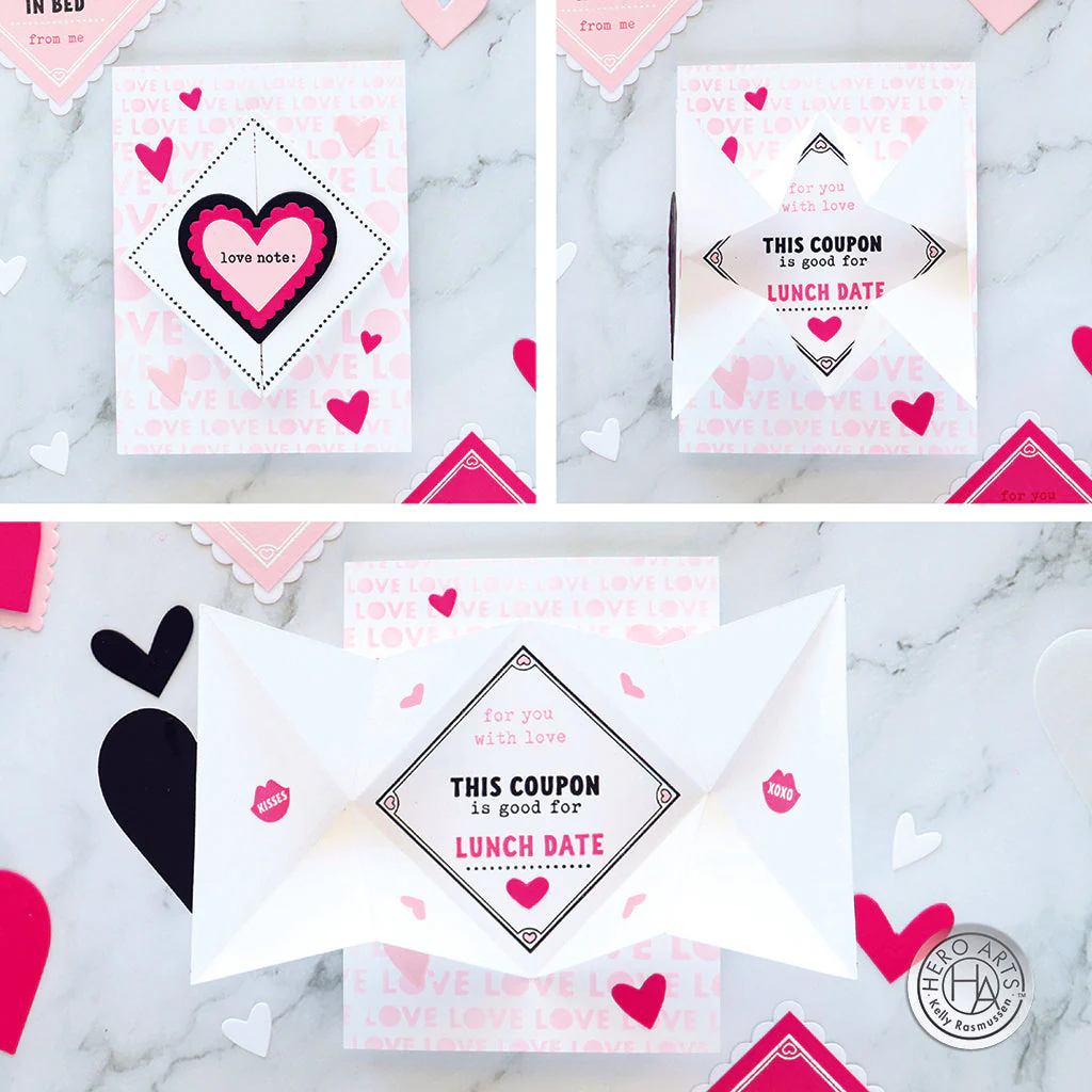 Love Note Messages Stamp Set