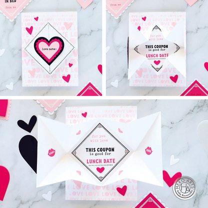 Love Note Messages Stamp Set