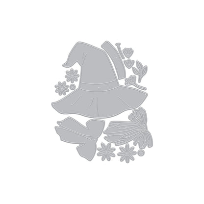 The Witch's Hat Etched Dies