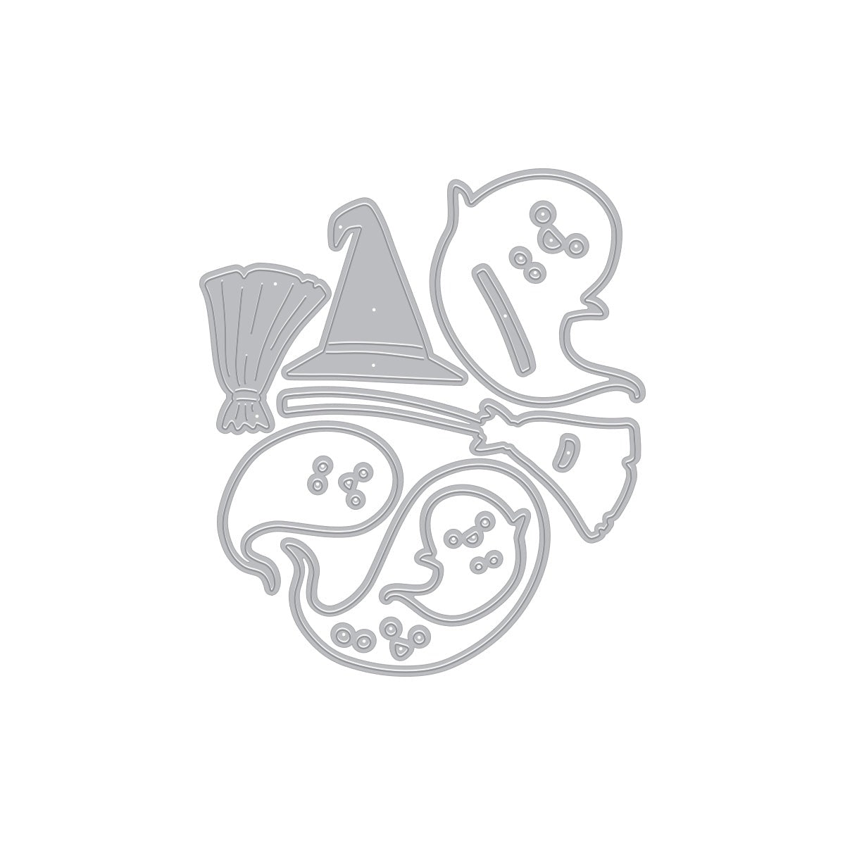 Boo to You Etched Dies