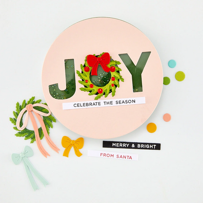Winter Wreath Die Bundle