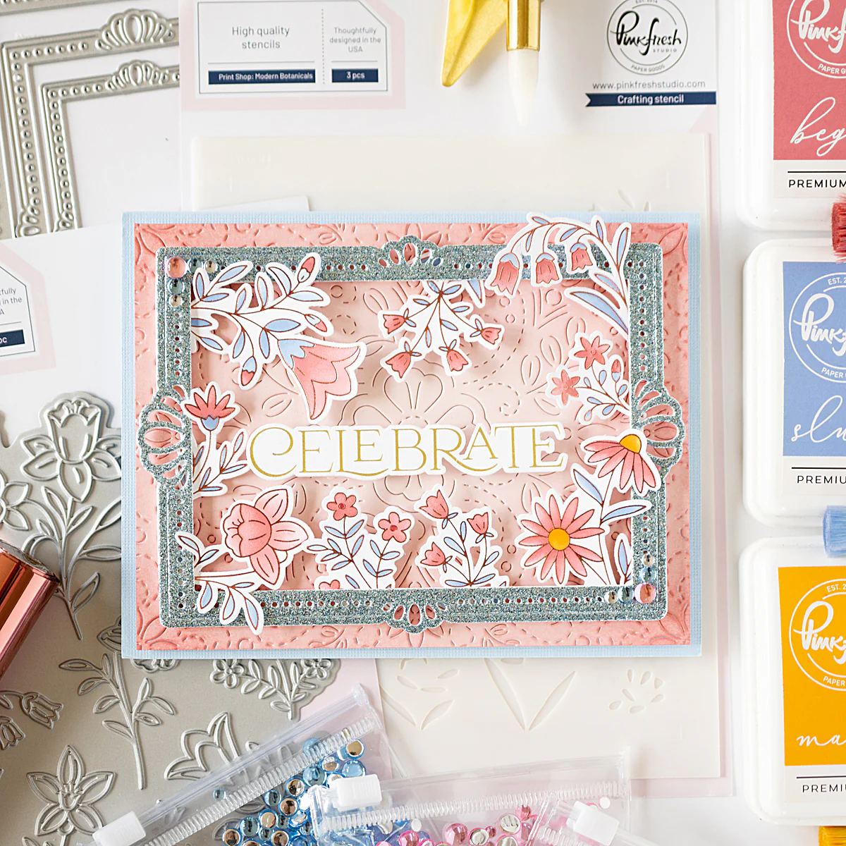 Print Shop: Modern Botanicals Stamp