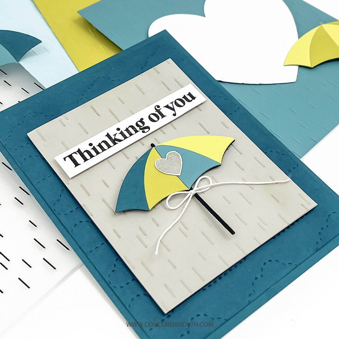 Dashed Lines Embossing Folder