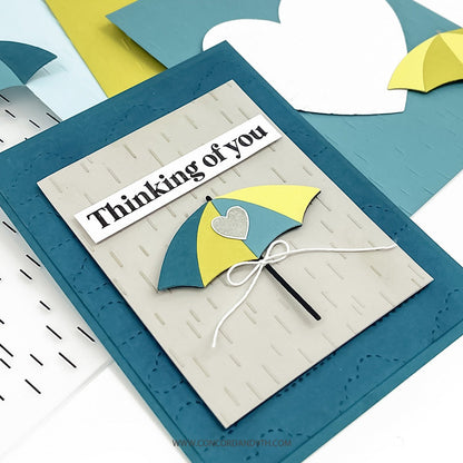 Dashed Lines Embossing Folder