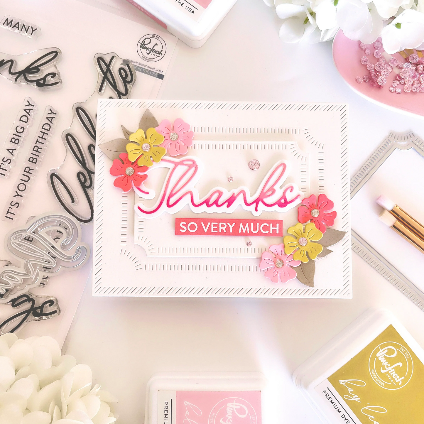 Essentials: Nested Rectangles Diagonal Stitch Die 