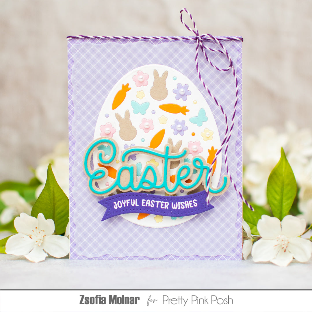 Easter Banner Greetings Stamp Set