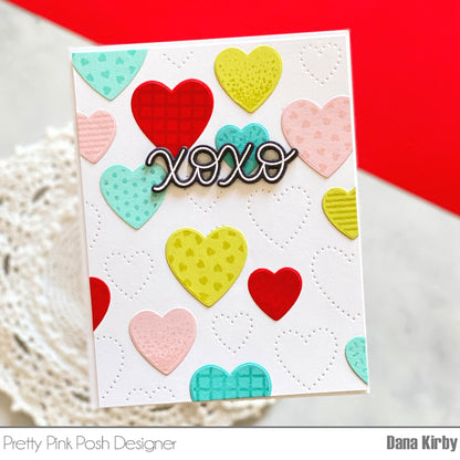 Decorative Hearts Stamp Set