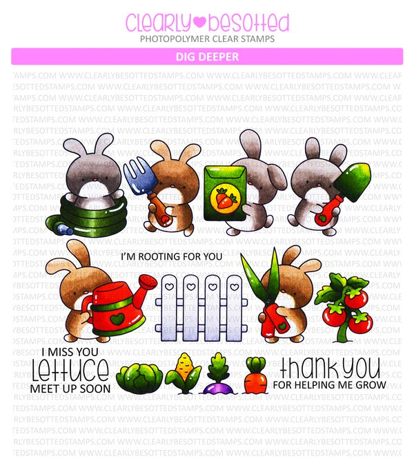 Dig Deeper Stamp Set