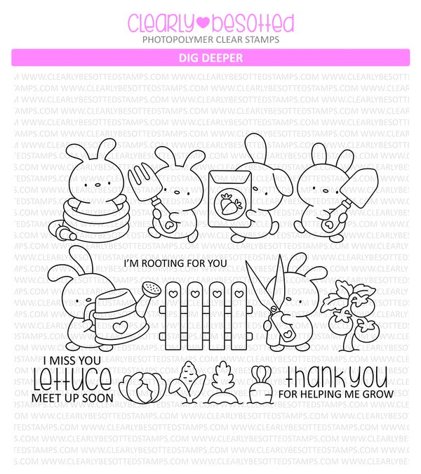 Dig Deeper Stamp Set