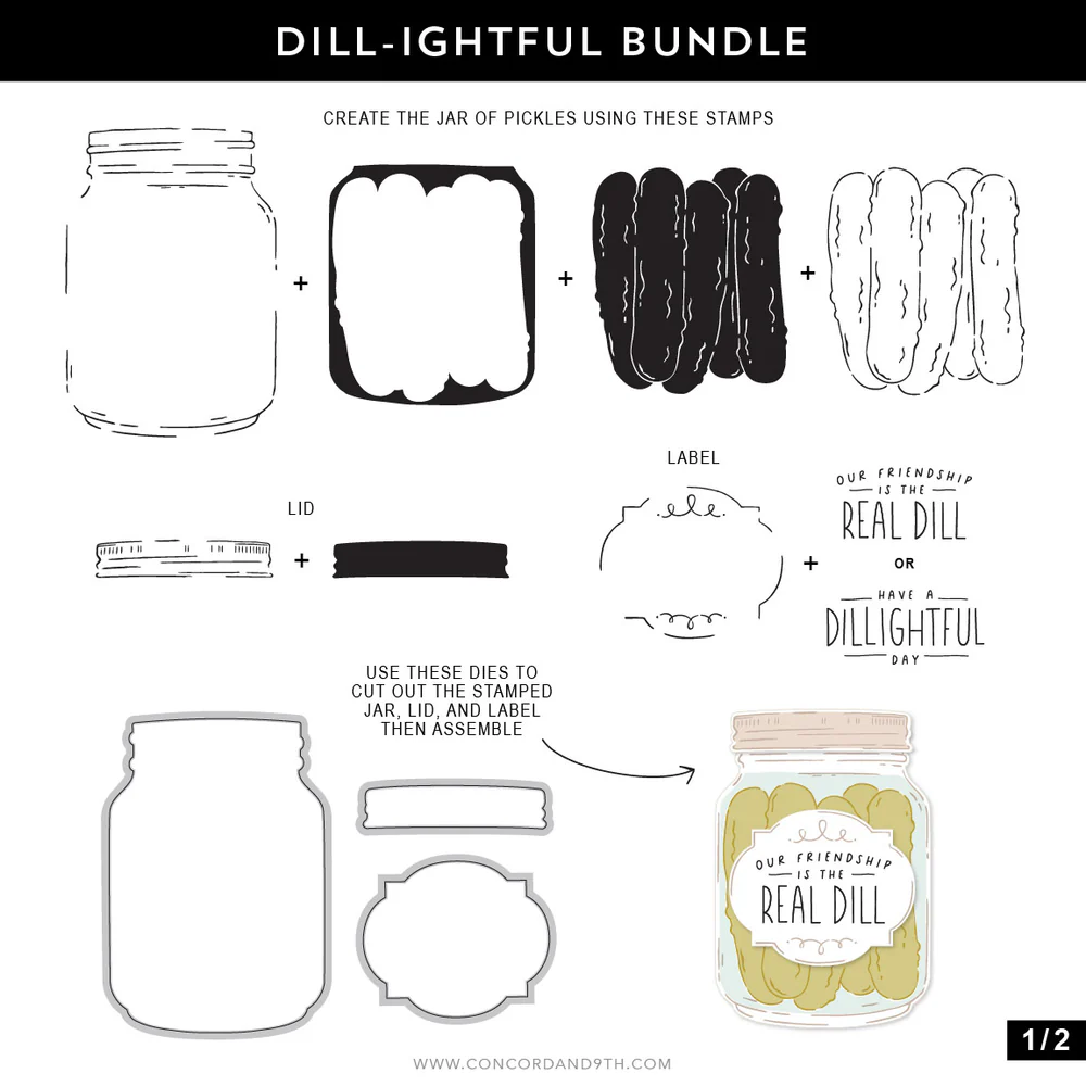Dill-ightful Stamp Set 