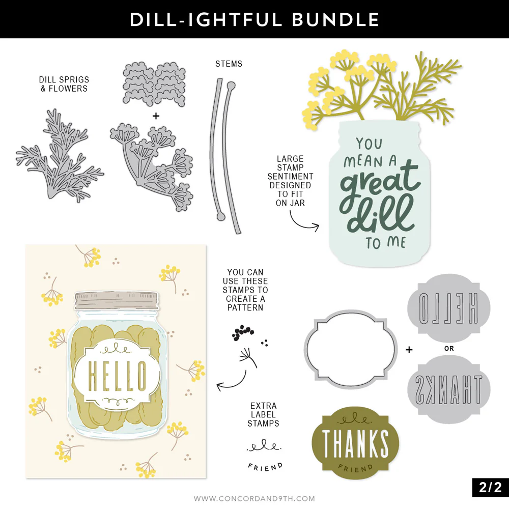 Dill-ightful Stamp Set 