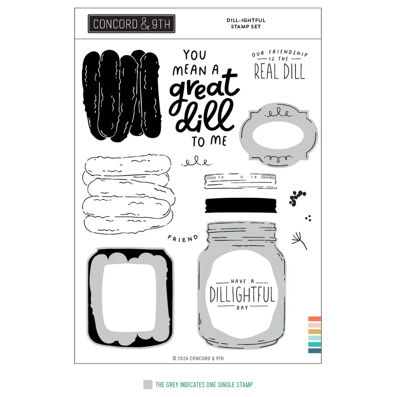 Dill-ightful Stamp Set 