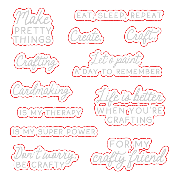 Don't Worry, Be Crafty Honey Cuts