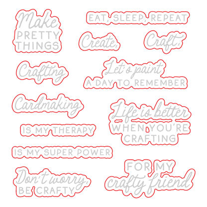 Don't Worry, Be Crafty Honey Cuts