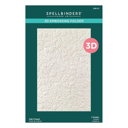 Oak Forest 3D Embossing Folder