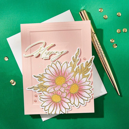 Yana's Daisies Etched Dies