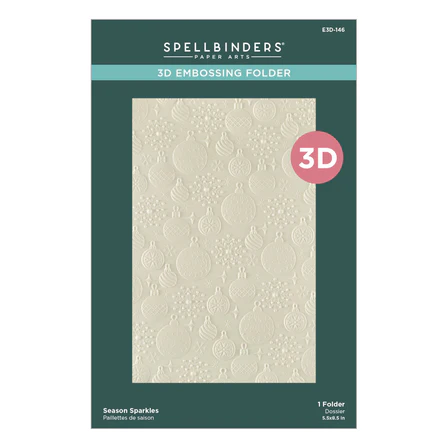 Season Sparkles 3D Embossing Folder